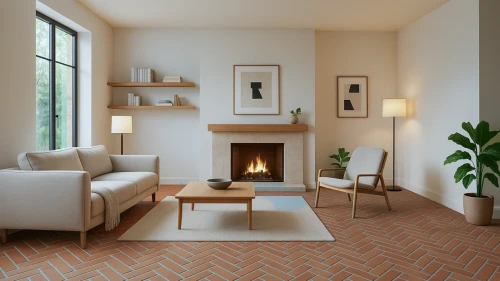 Podłoga Loft - płytki podłogowe z cegły rozbiórkowej