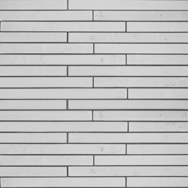 Płytki ceglane Long White 52 cm