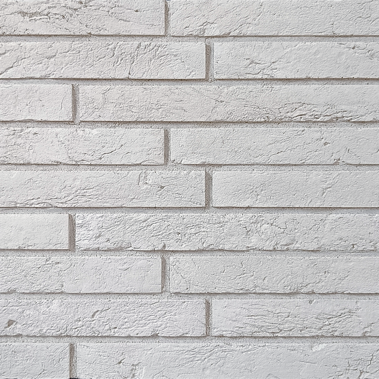Płytki ceglane - Retro Long - White 44 cm