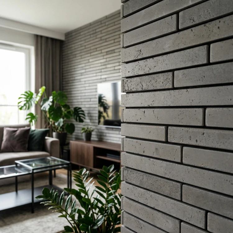 Płytki ceglane Long Concrete 52 cm