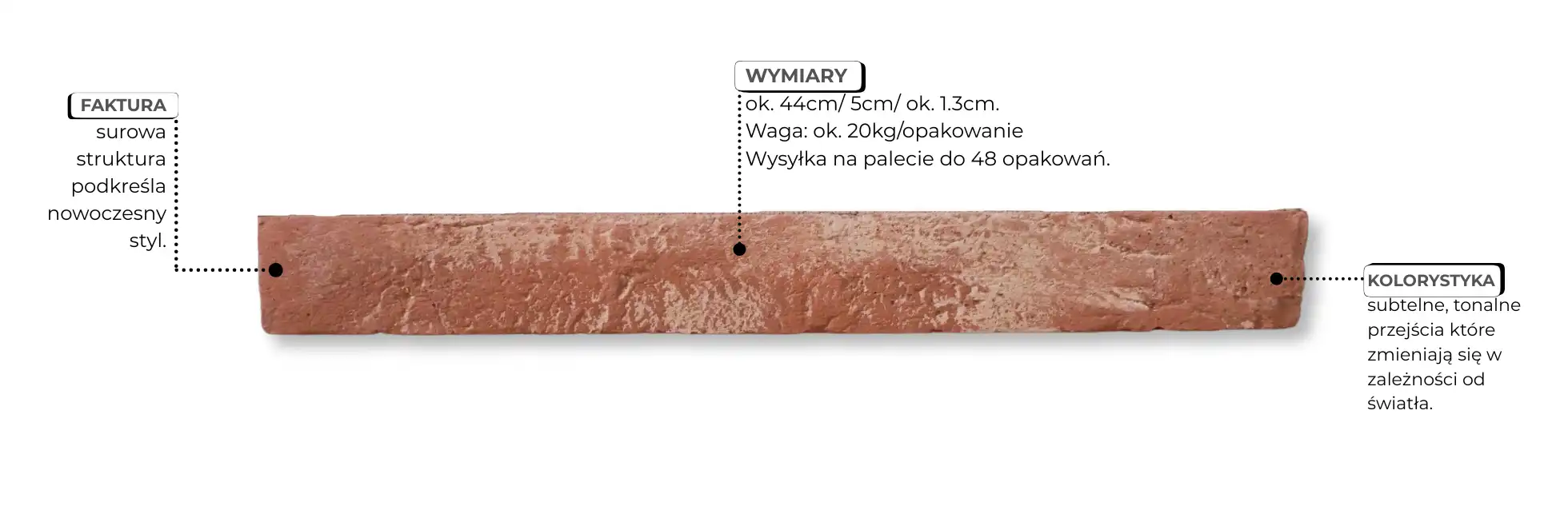 płytka ceglana Classic